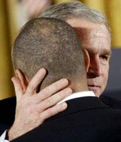 George W. Bush with Gay Lover Jeff Gannon