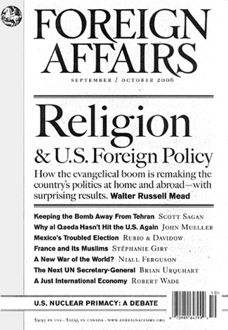 Foreign Affairs - Global Spirituality